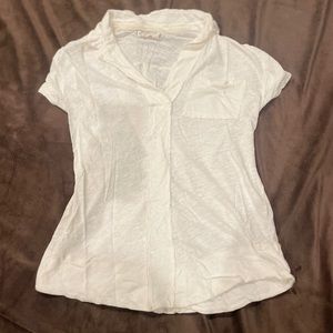 We the Free white loose shirt